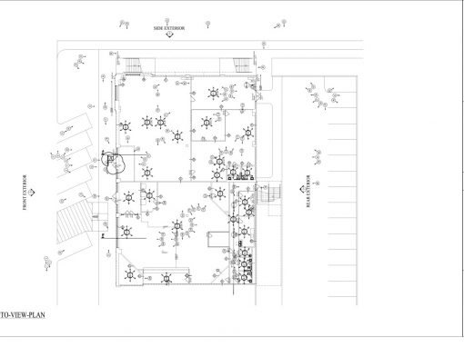 site visit to make as built drawing