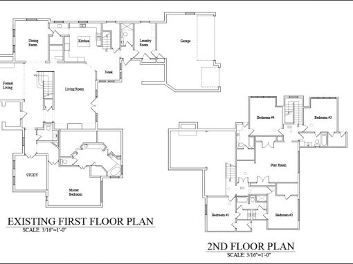 house as built drawing